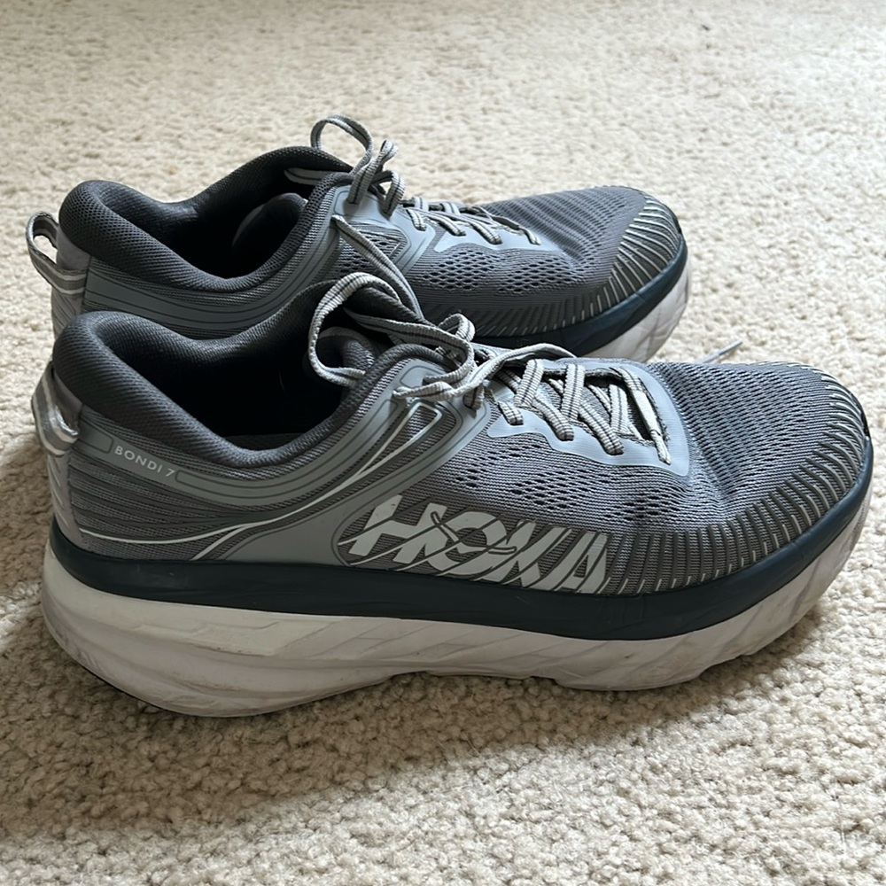 Hoka One One Bondi 7 Men’s 10 Running Sneakers